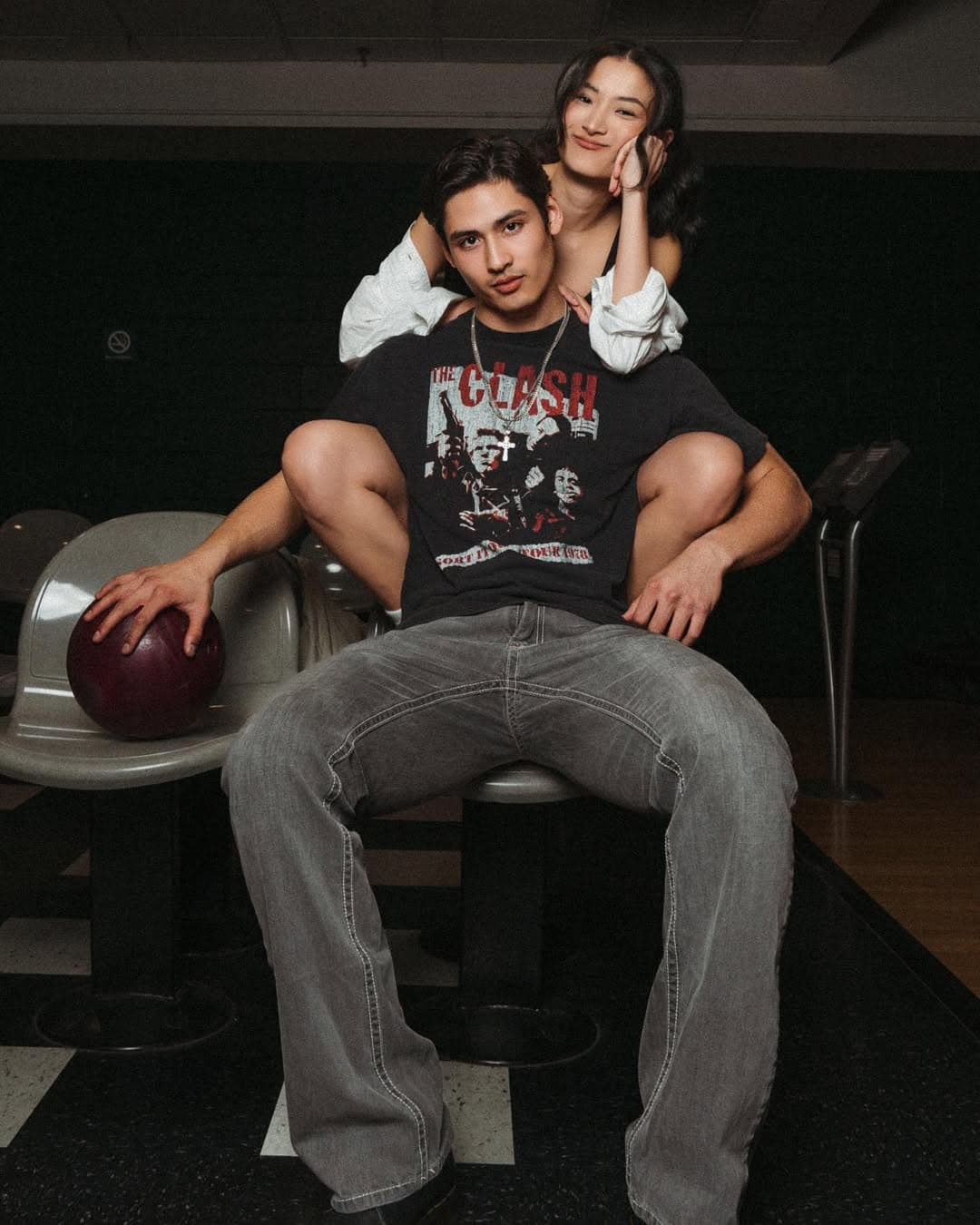 Christian Pumpelly lifestyle portrait at bowling alley