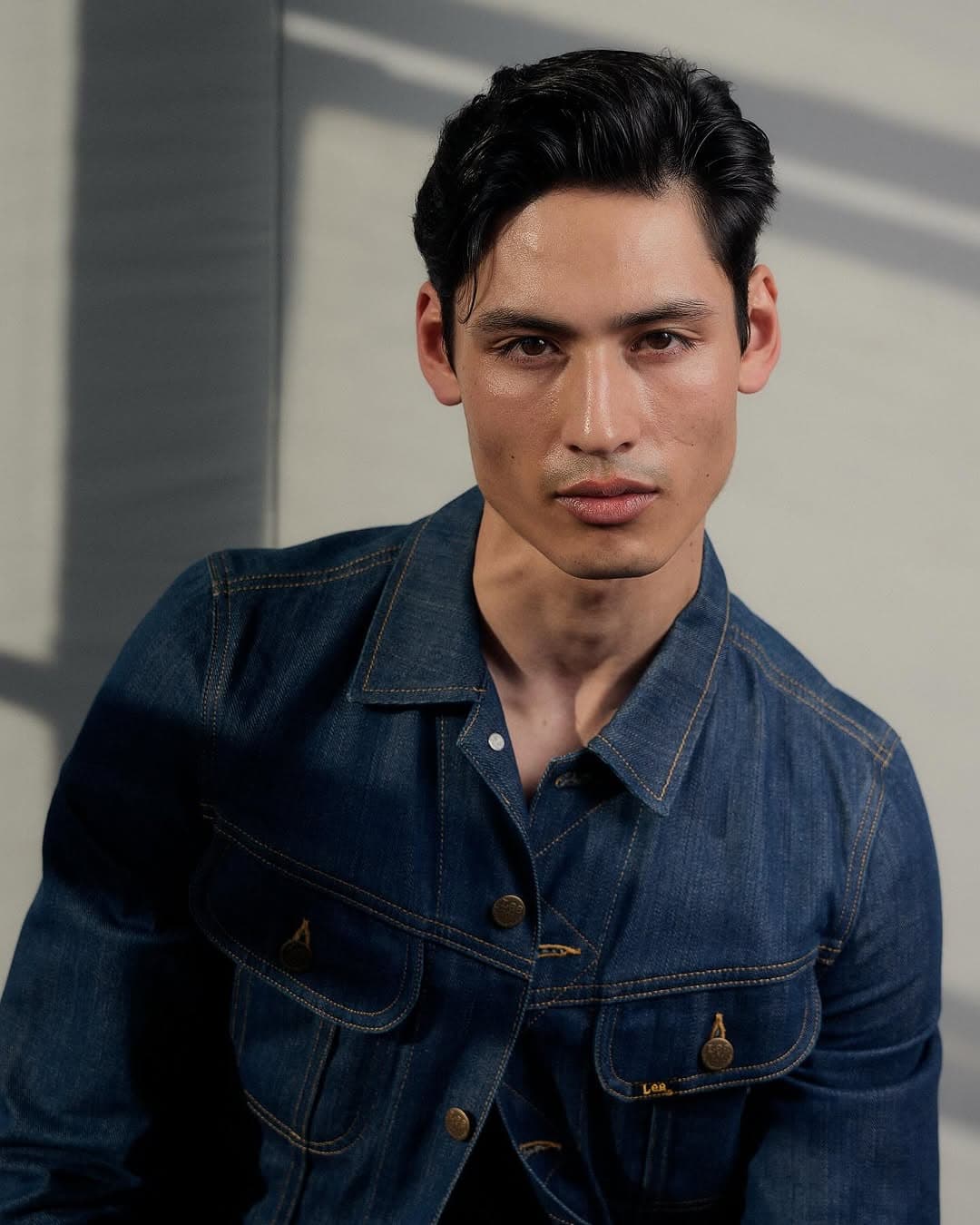 Christian Pumpelly portrait - denim editorial