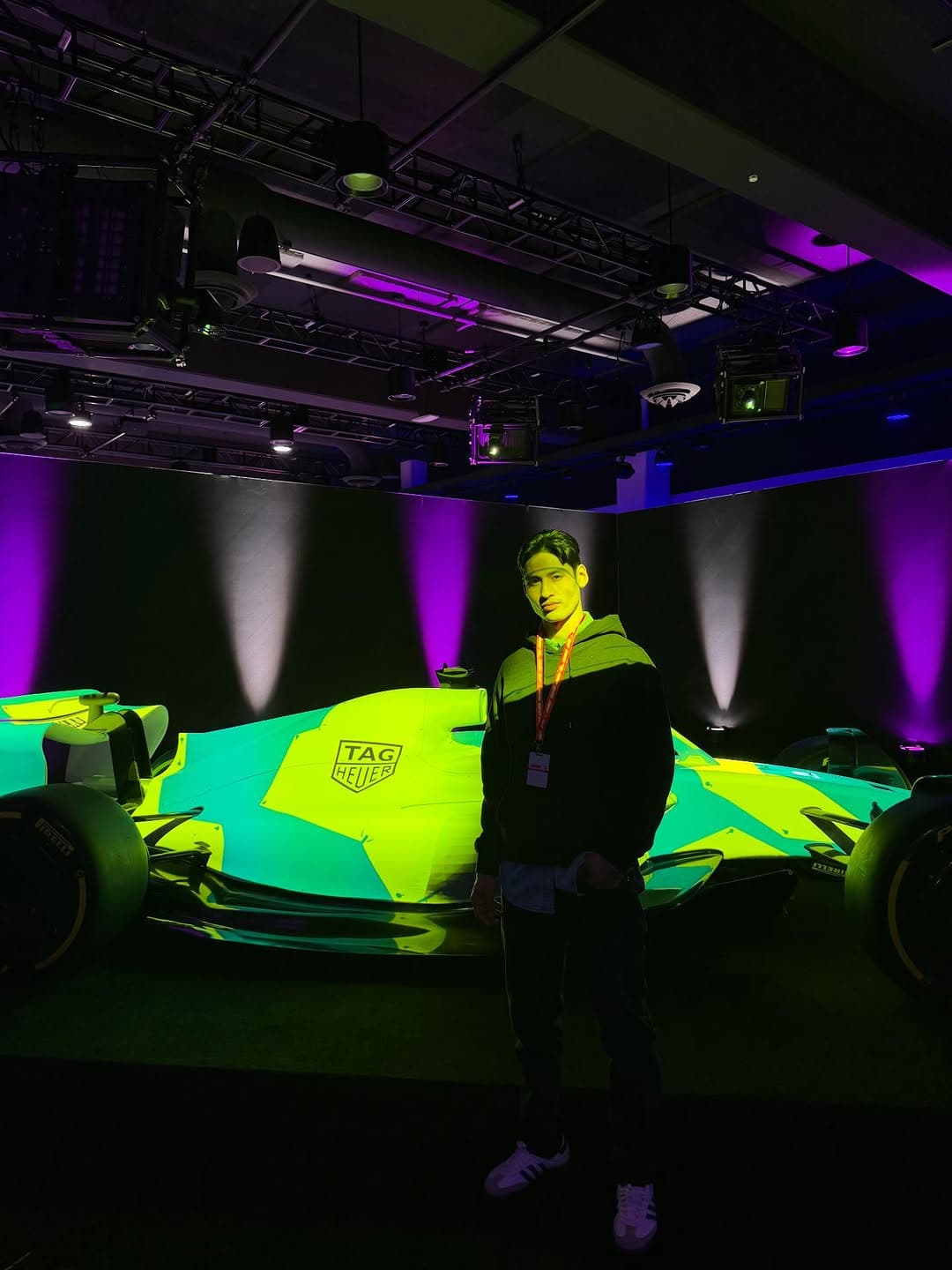 Christian Pumpelly at F1 Las Vegas Grand Prix event